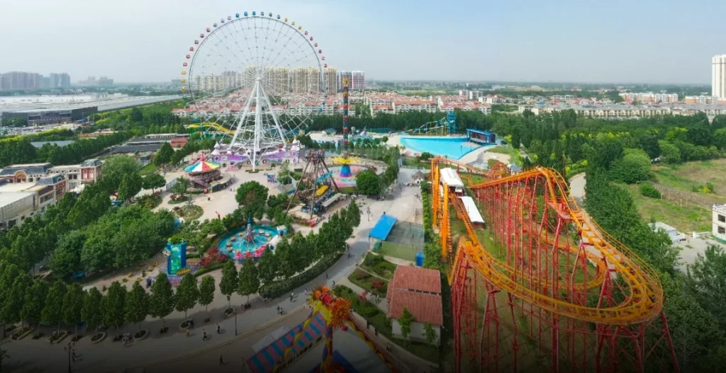 Планировка парка аттракционов BESTON Rides